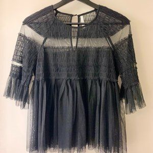 Zara, Size Small, Babydoll Blouse
